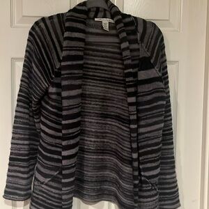 Striped American Rag Cardigan Sweater